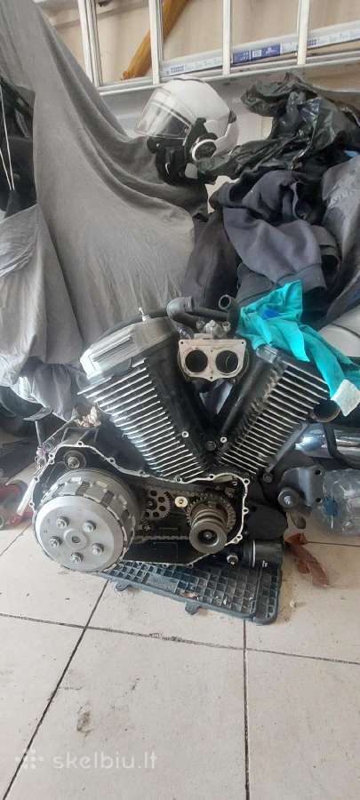 Kawasaki vulcan 1700cm3 variklis, dalim arba visas