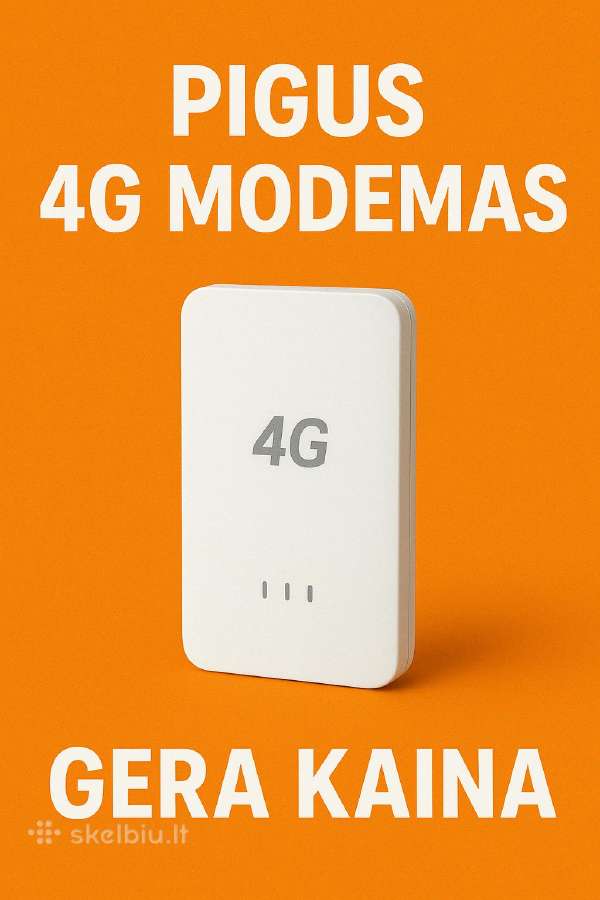 4G Lte Wi-fi Modemas + 6 mėn internetas tik 109 eu - nuotraukos Nr. 7