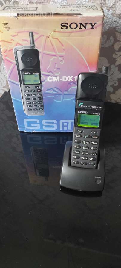 Original Sony Cm-dx 1000 i kolekcija - nuotraukos Nr. 2
