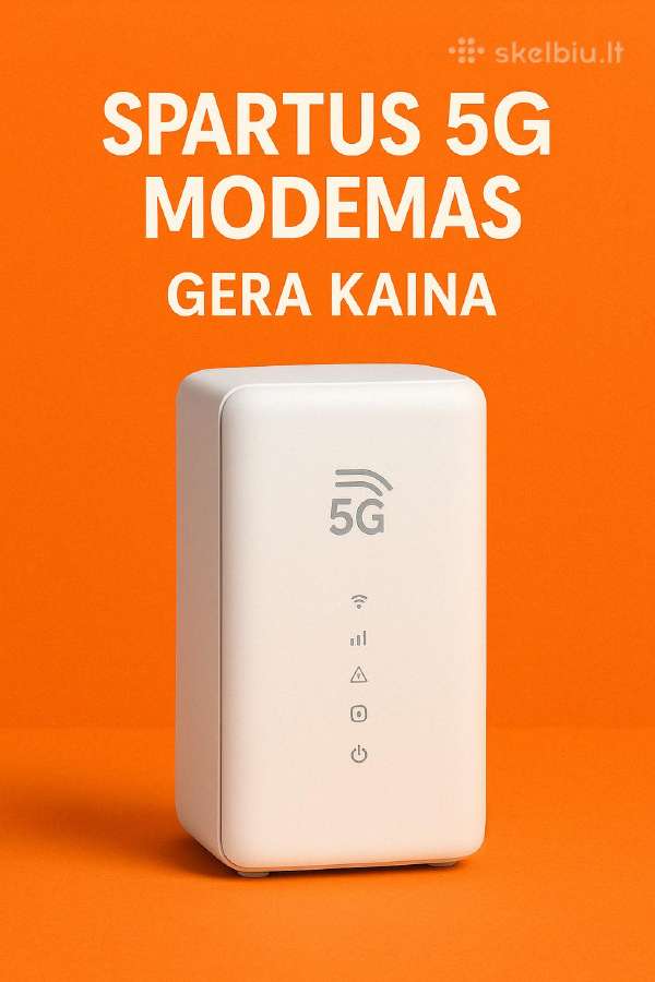Metams internetas + Nešiojamas 4G modemas-159 eur - nuotraukos Nr. 13