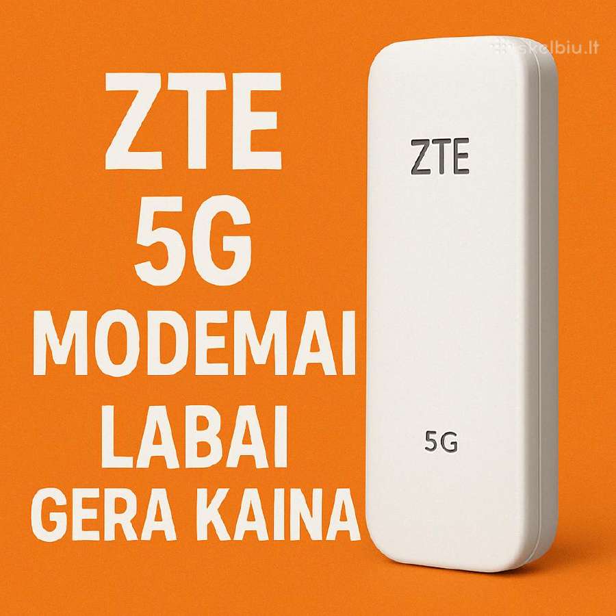 Metams internetas + Nešiojamas 4G modemas-159 eur