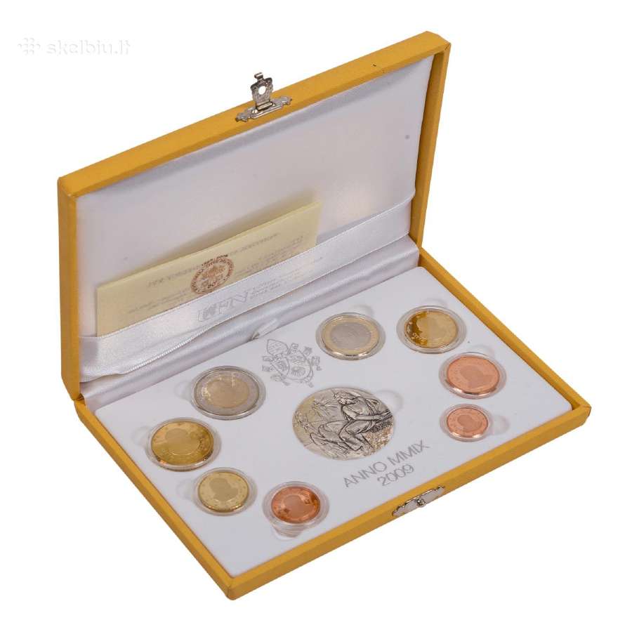Vatikanas 2009 Euro monetų Proof rinkinys Benedikt