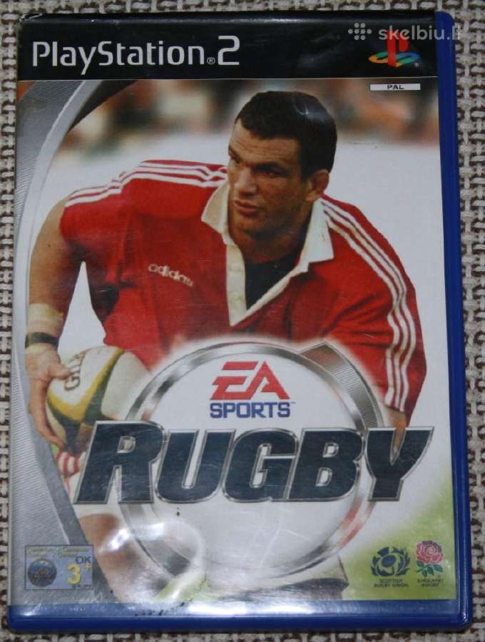 Parduodu žaidimą Rugby Ps2