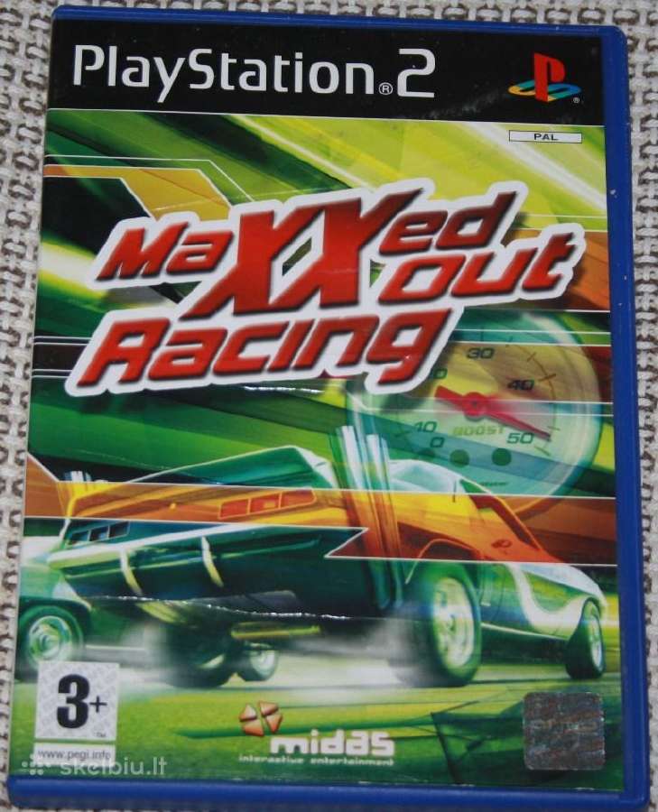 Parduodu žaidimą Maxxed out racing Ps2