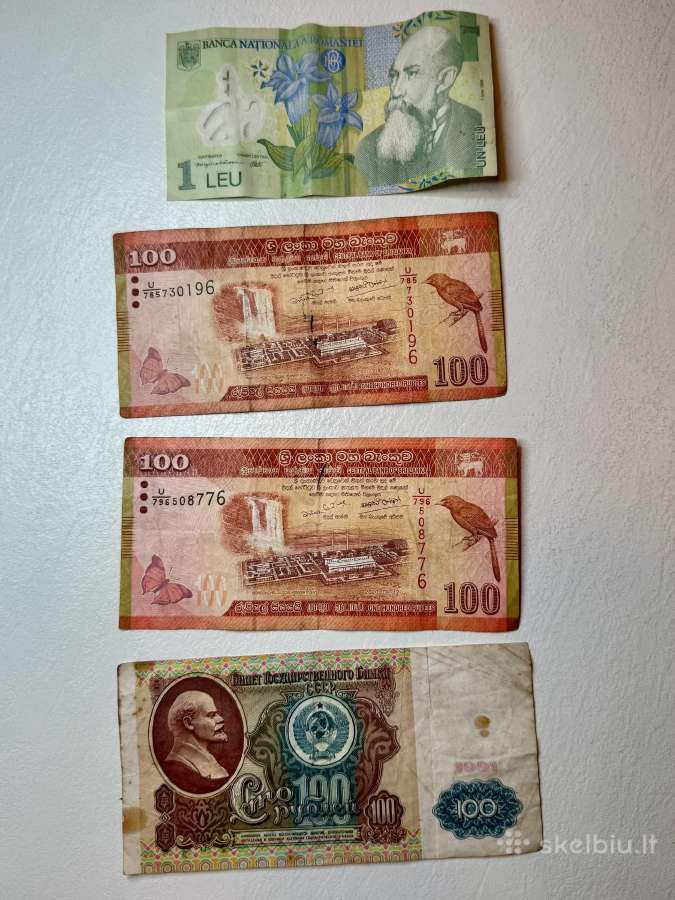 Banknotai, monetos rinkinukas
