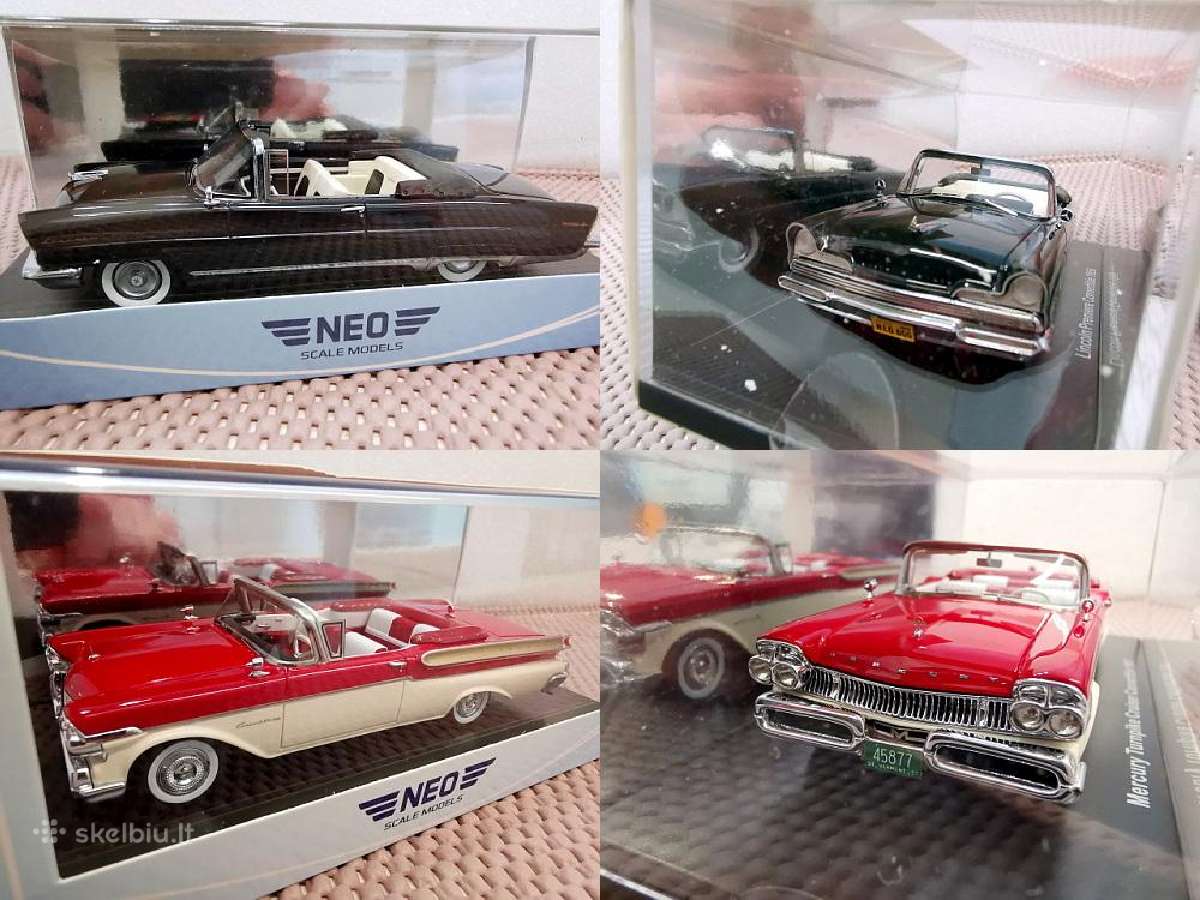 1:43 Amerikietiškų Automobilių Modeliai (L-)
