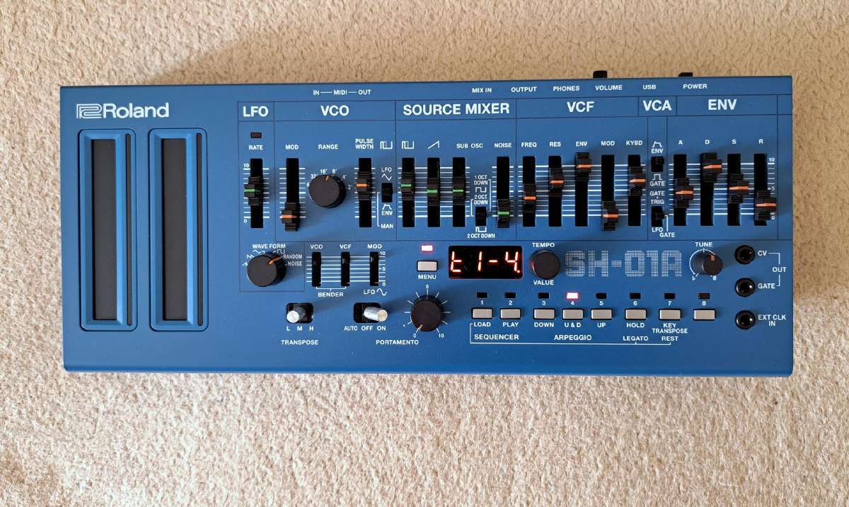 Roland Sh-01a Boutique + Km-25 klaviatūra. - nuotraukos Nr. 2