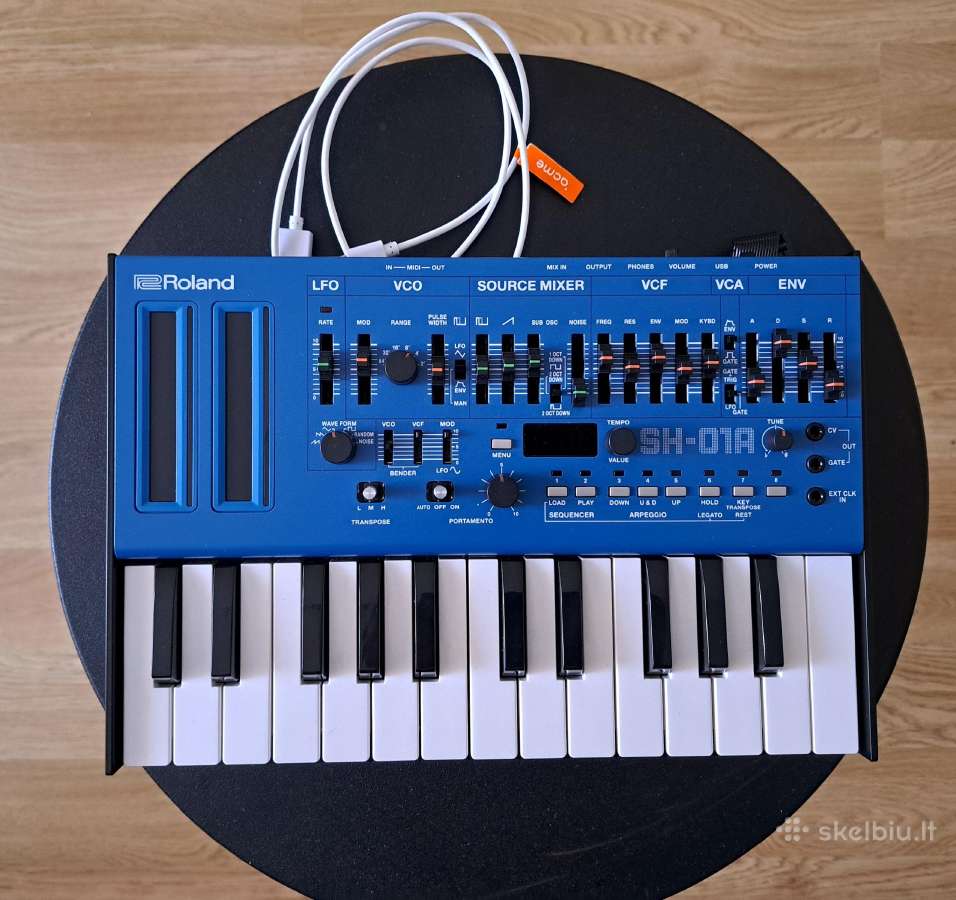 Roland Sh-01a Boutique + Km-25 klaviatūra. - nuotraukos Nr. 9