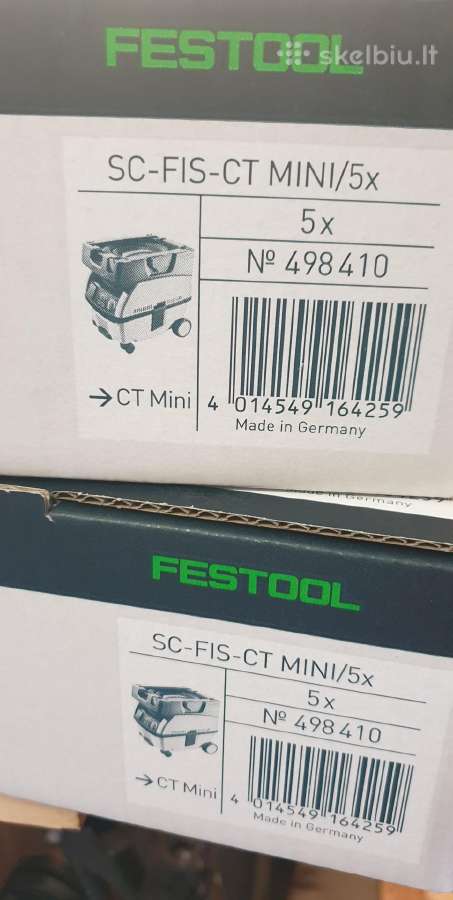 Festool Maiseliai dulkiu siurbliui