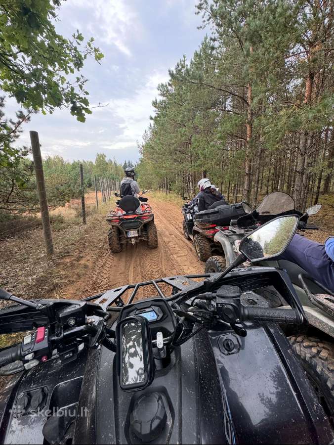 Keturračių nuoma Kaune be vedlio