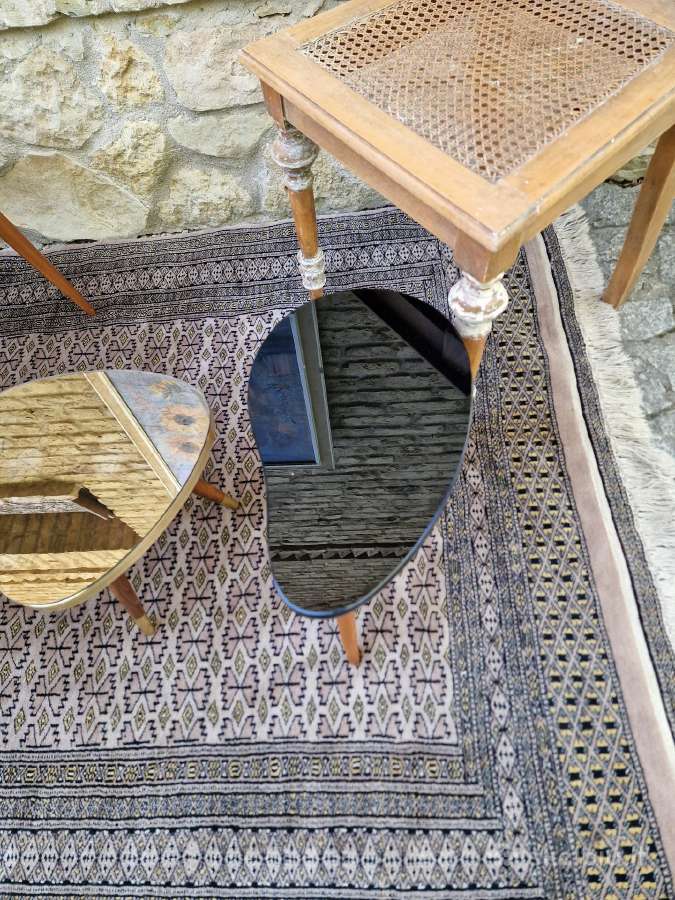 Vintažiniai mid century interjeriniai staliukai - nuotraukos Nr. 17