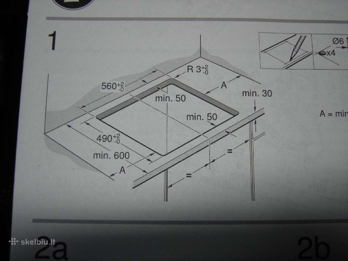 Constructa (Bosch) Indukcinė kaitlentė. 60 cm - nuotraukos Nr. 17