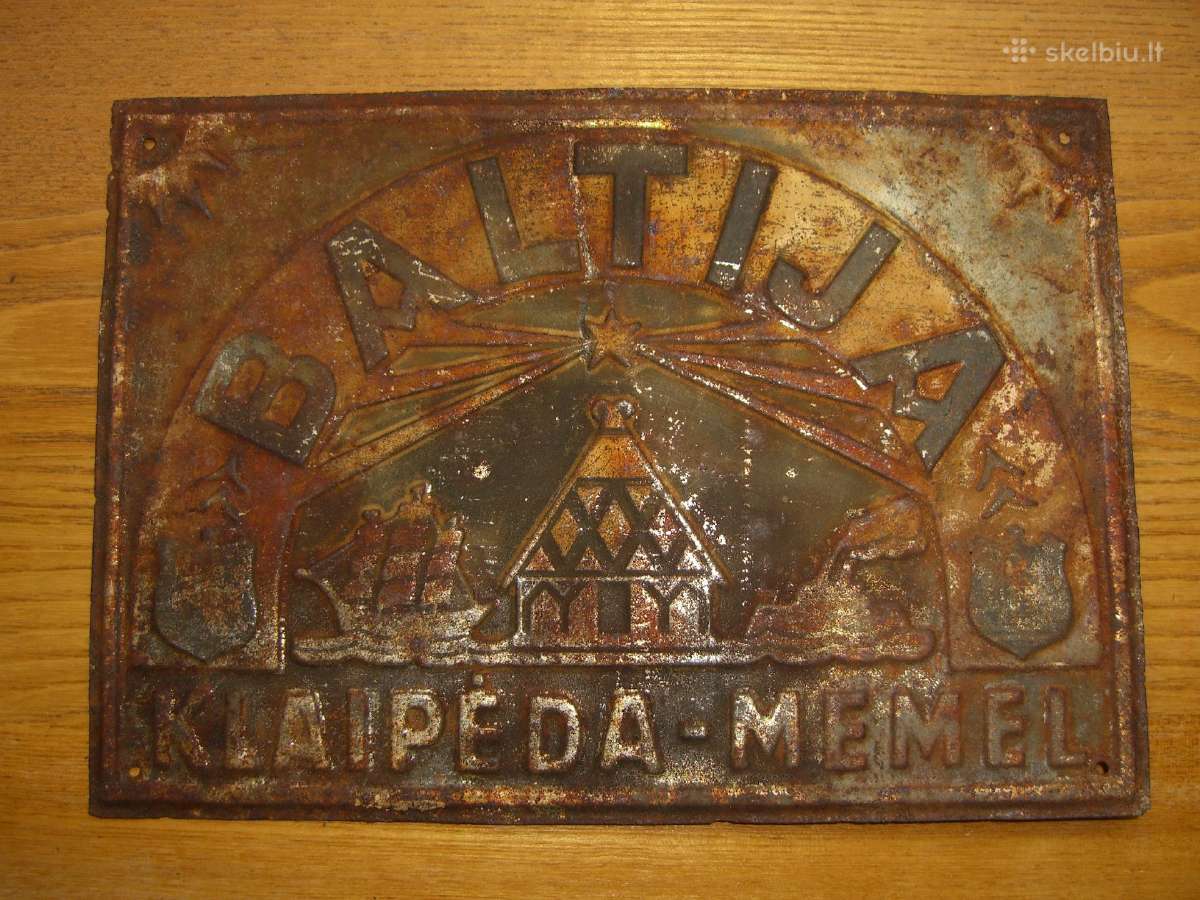 Tarpukario Baltija Klaipeda draudimo lentele