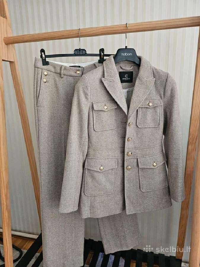 Bruuns Bazaar kelnių ir švarko kostiumas - nuotraukos Nr. 5