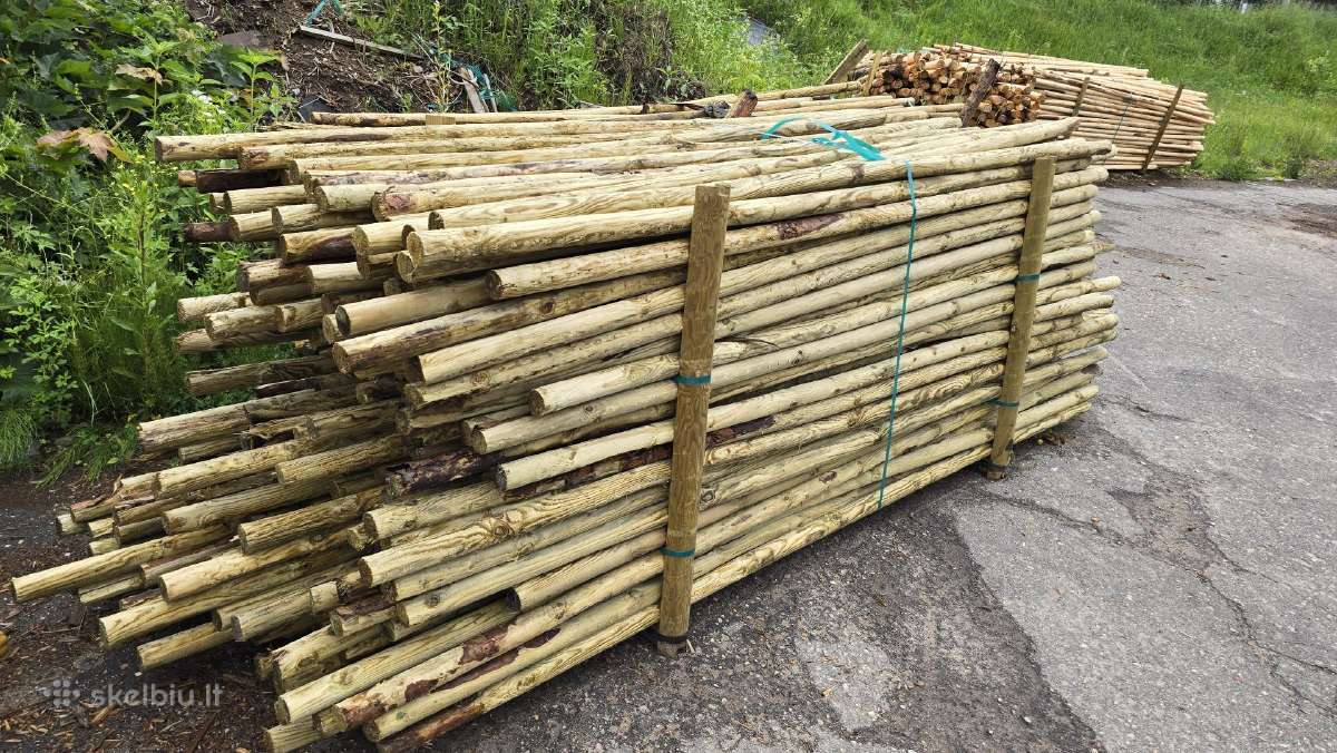 Mediniai impregnuoti kuolai – tiesiai iš gamintojo - nuotraukos Nr. 23