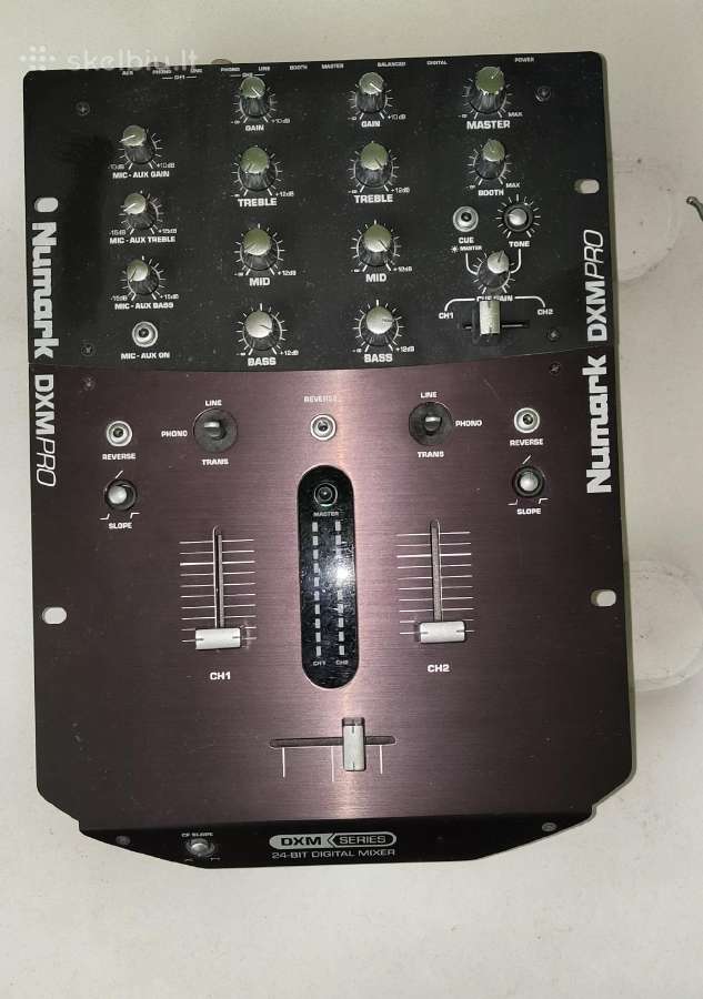 Numark Dmx Pro 2jų kanalų Dj mikšeris - nuotraukos Nr. 3
