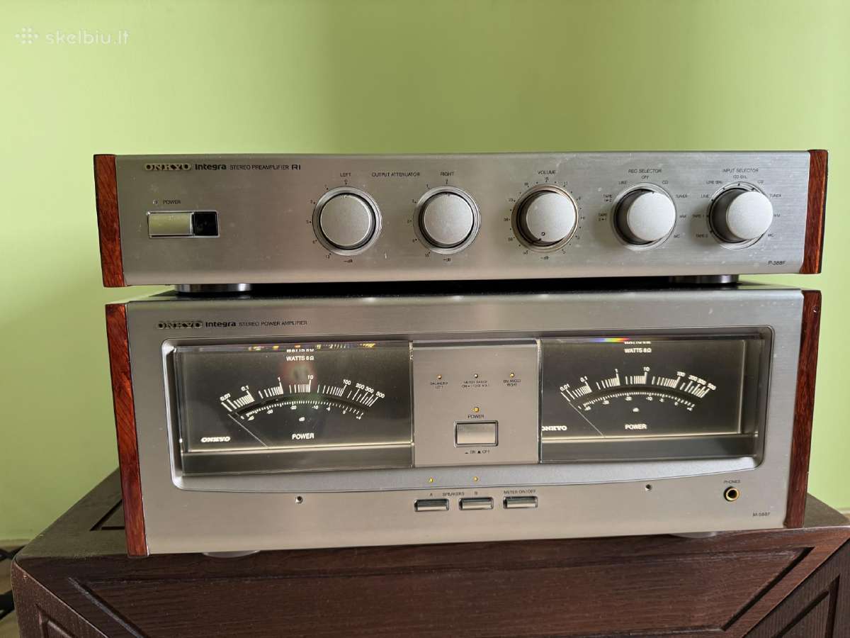 Onkyo M-588f ir P-388f
