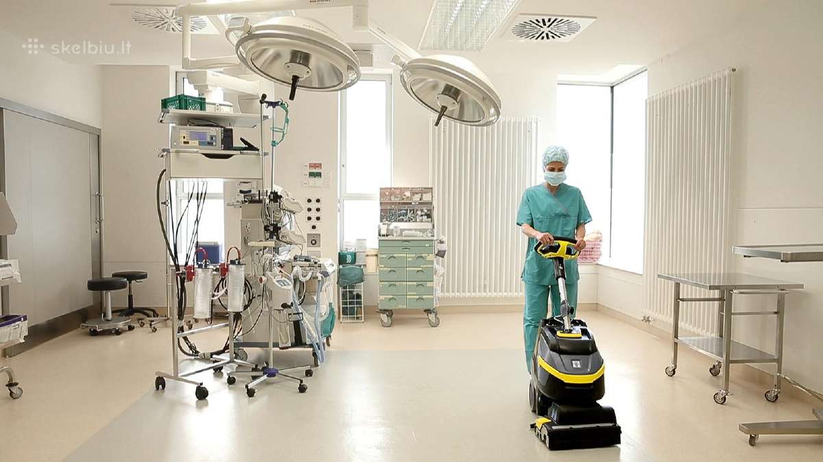 Grindų plovimo valymo mašina Karcher Br35/12c BP - nuotraukos Nr. 2