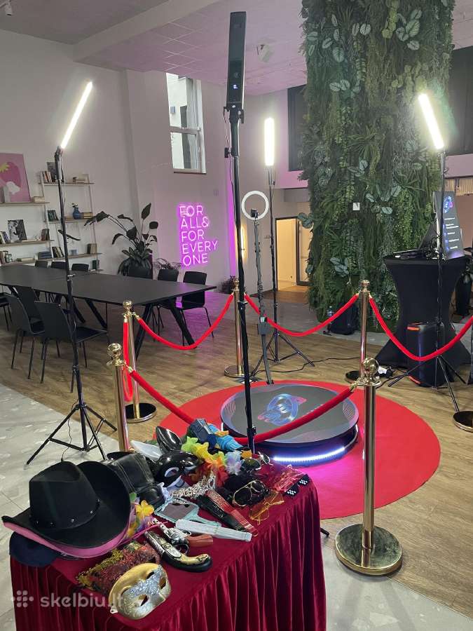 360 Video platformos ir Fotobūdelės nuoma šventėms - nuotraukos Nr. 23