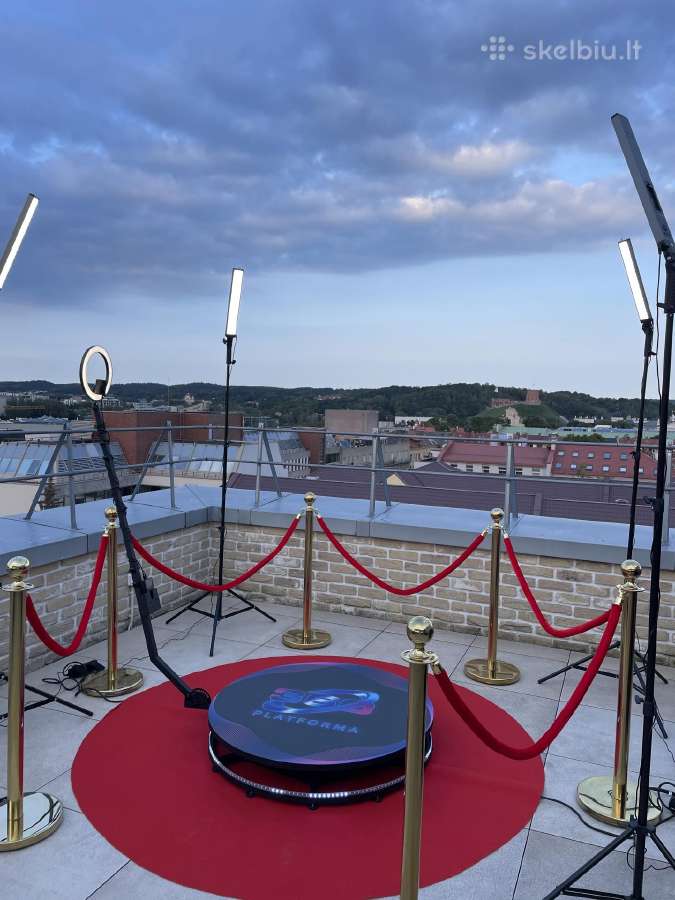 360 Video platformos ir Fotobūdelės nuoma šventėms - nuotraukos Nr. 35