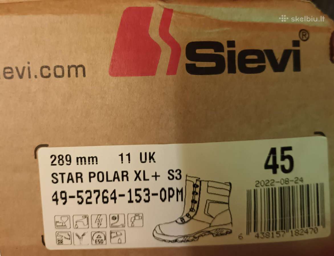 Žieminiai Sievi darbo batai
