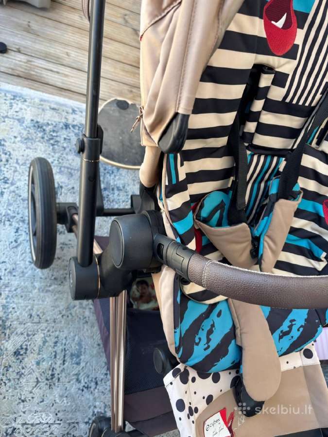Cybex Priam vežimėlis Karolina Kurkova - nuotraukos Nr. 3