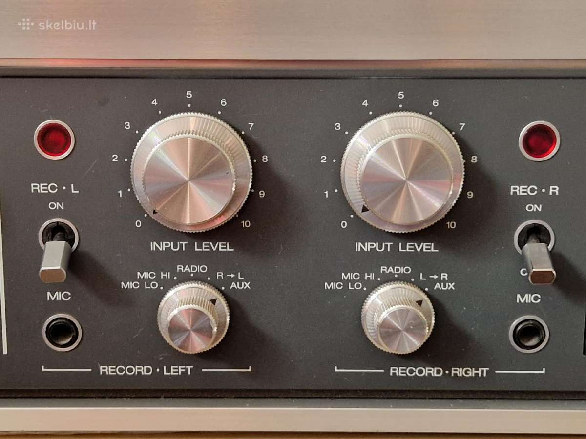 Juostinis magnetofonas Revox B77 - nuotraukos Nr. 4