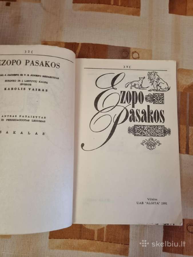 Ezopo pasakos - nuotraukos Nr. 2