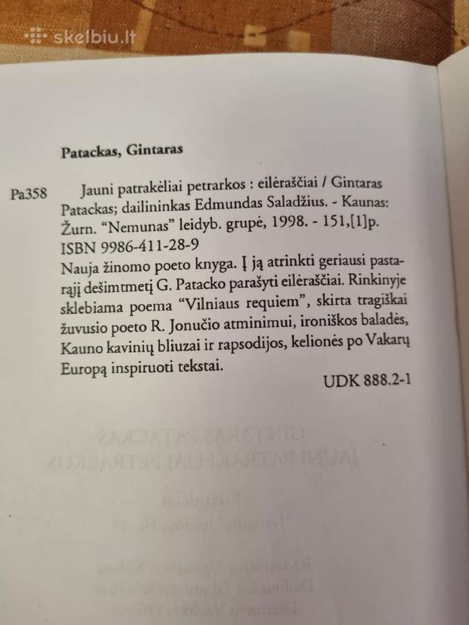 Jauni patrakėliai petrarkos - nuotraukos Nr. 6