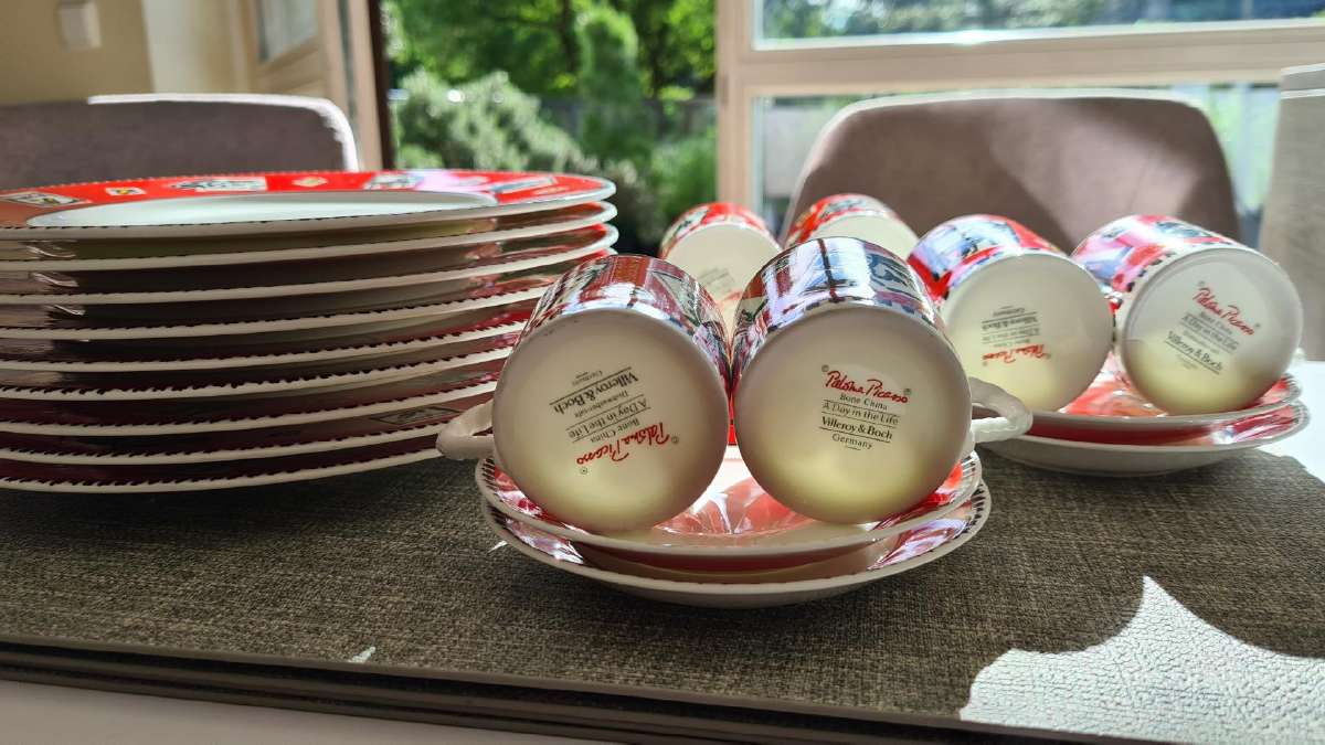 Villeroy & Boch by Paloma Picasso 8 lėkštės - nuotraukos Nr. 6