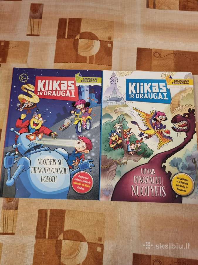 Klikas ir draugai 2 knygos