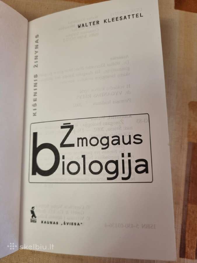 Žmogaus biologija - nuotraukos Nr. 2