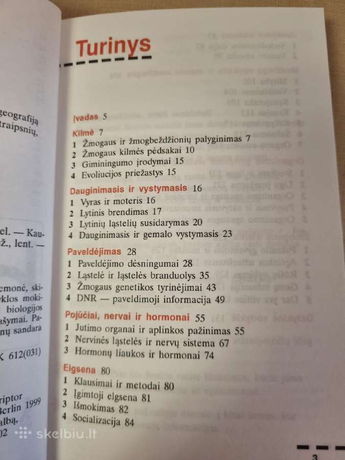 Žmogaus biologija - nuotraukos Nr. 4