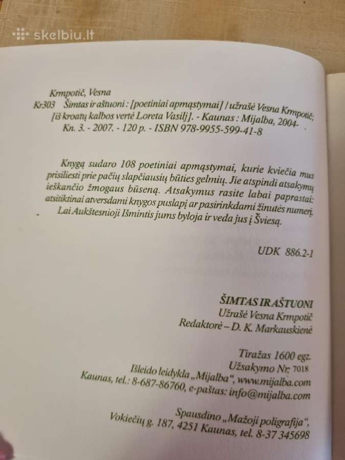 Šimtas ir aštuoni , trečioji knyga - nuotraukos Nr. 4