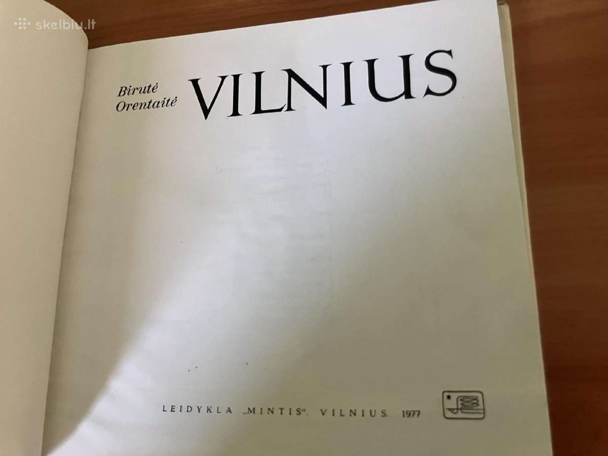 Knyga - albumas Vilnius - nuotraukos Nr. 3