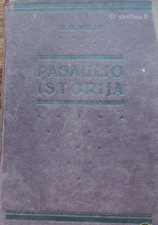 Pasaulio istorija pirmas tomas