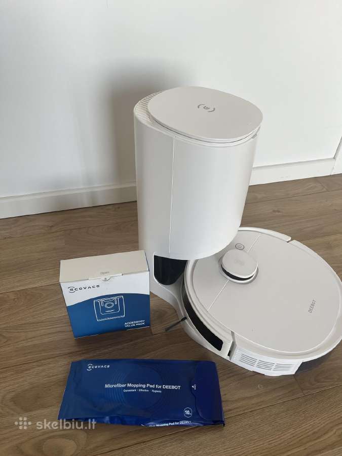 Ecovacs Deebot N8+ su plovimo funkcija