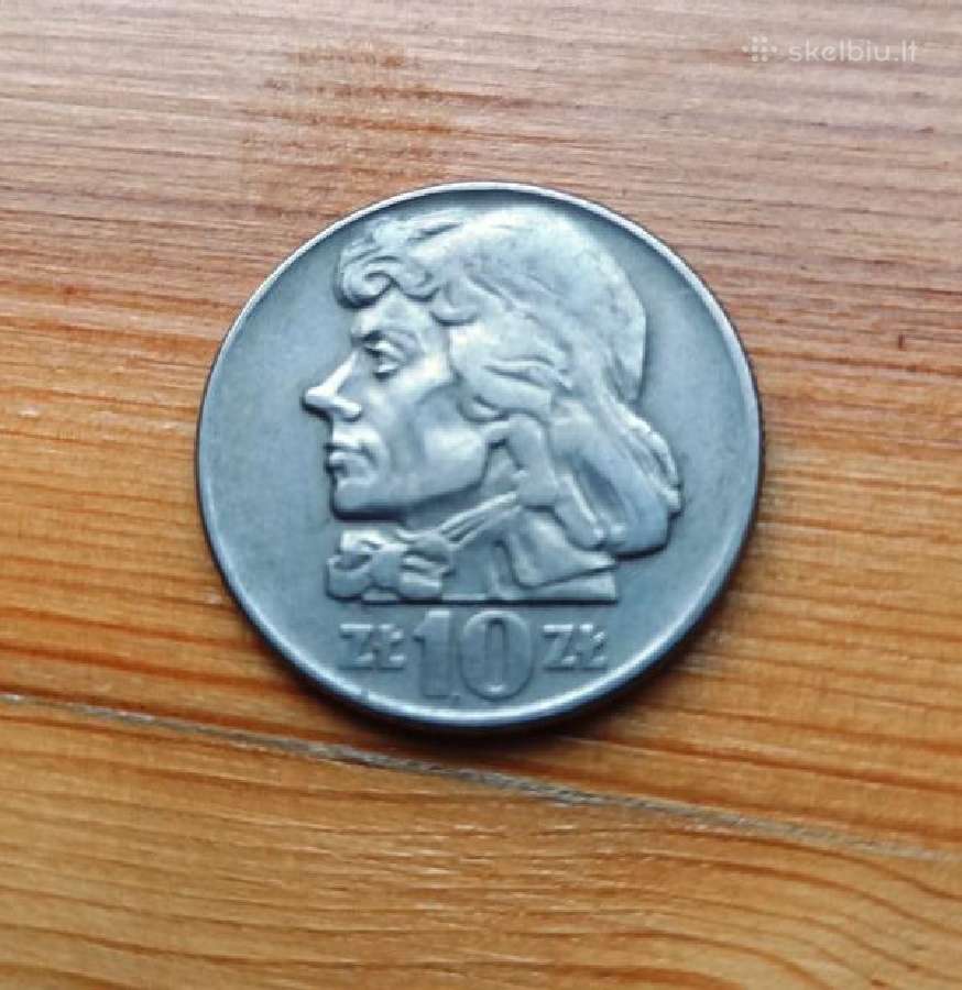 Lenkija 1966 10 zlotu - nuotraukos Nr. 2
