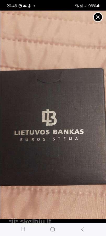 Abiejų Tautų Respublika 20eurų sidabrinė moneta - nuotraukos Nr. 2