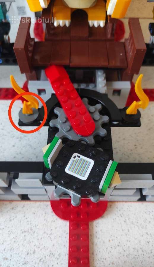 Lego Super Mario 71369 Bowser pilies kovos su bosu - nuotraukos Nr. 3