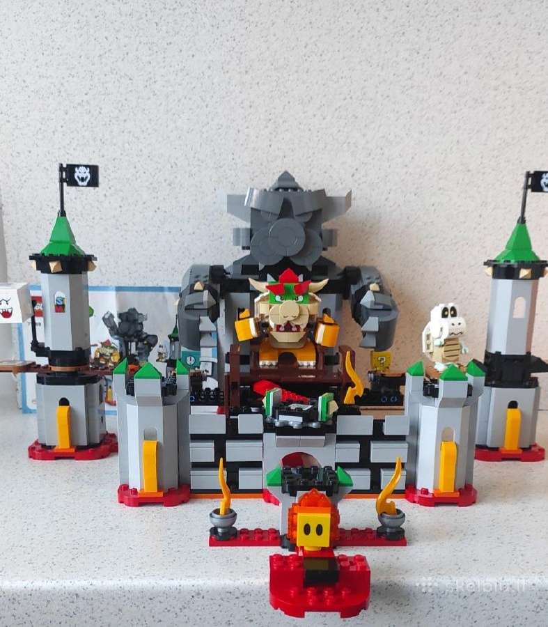 Lego Super Mario 71369 Bowser pilies kovos su bosu - nuotraukos Nr. 5