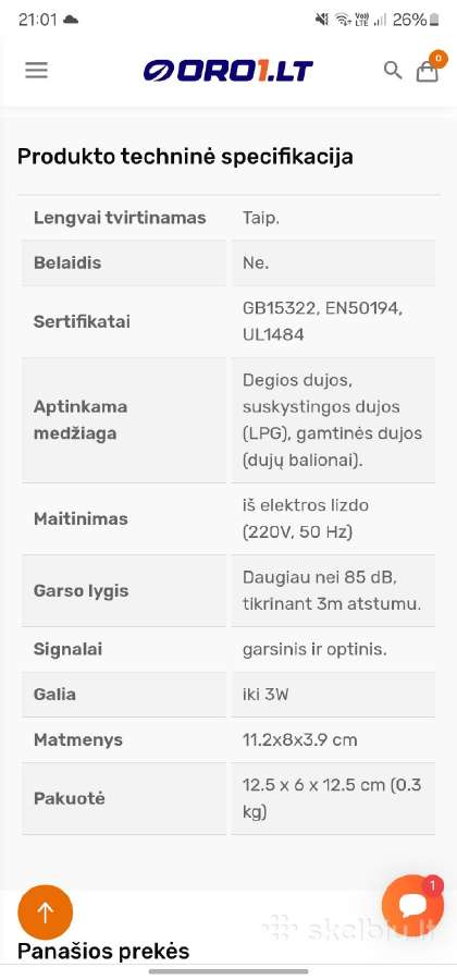 Naujas dujų nuotekio detektorius - nuotraukos Nr. 5