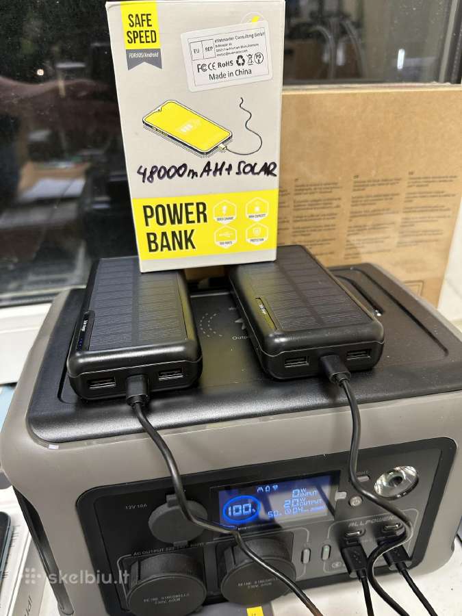 Allpowers R600 Portable Power Station 600w 299wh - nuotraukos Nr. 14