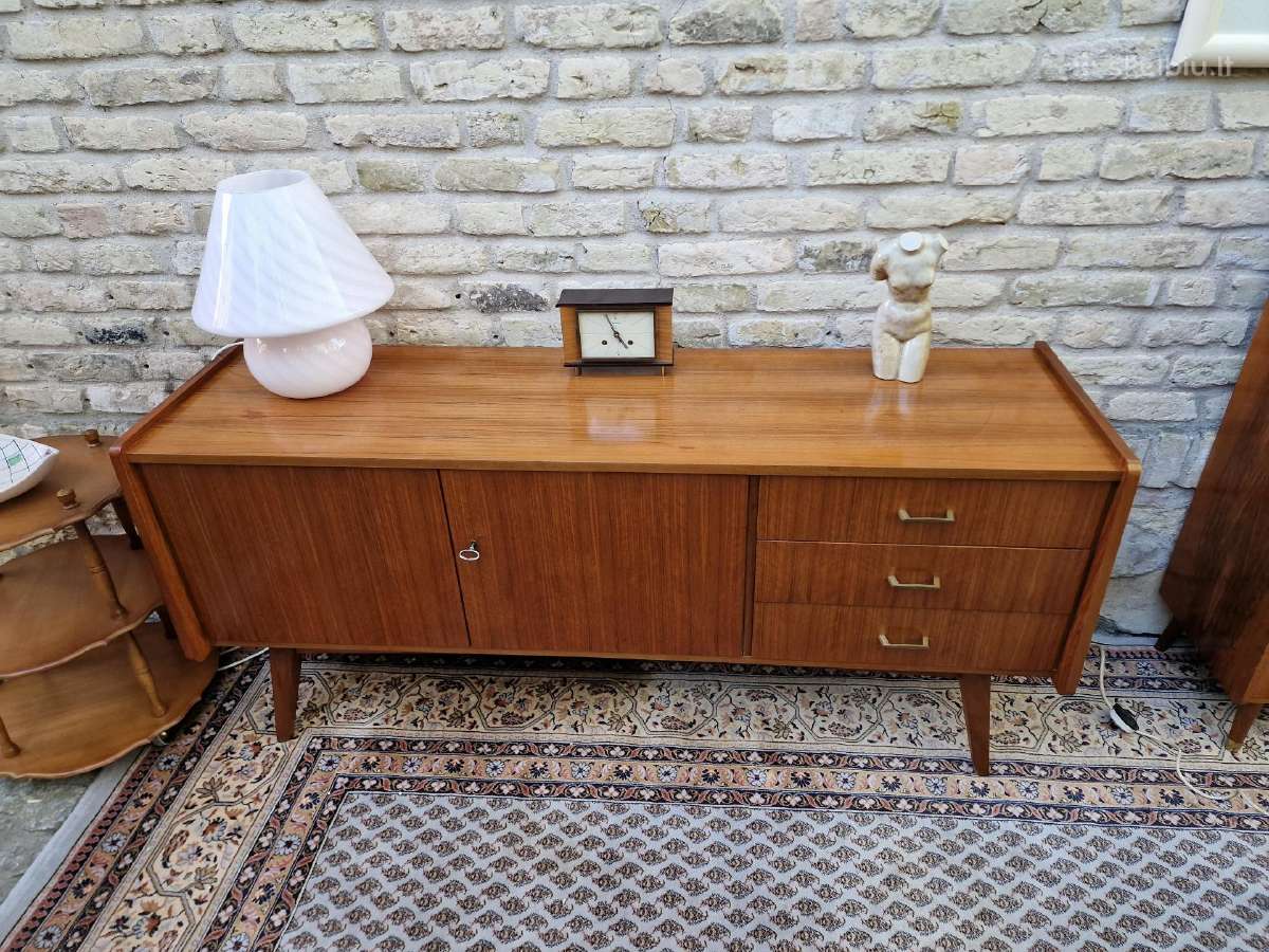 Vintažinis mid century Murano stalo lempa - nuotraukos Nr. 30