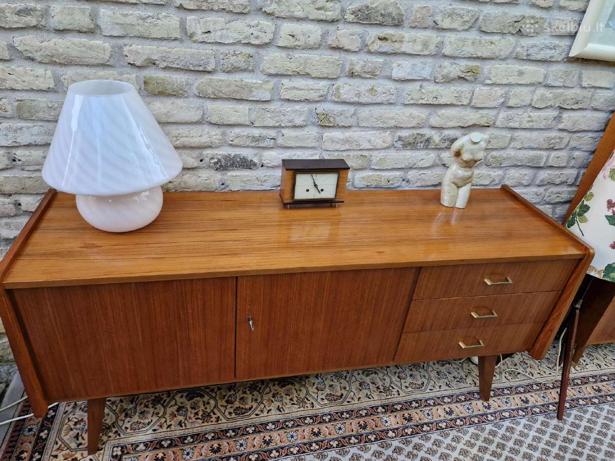 Vintažinis mid century Murano stalo lempa - nuotraukos Nr. 33