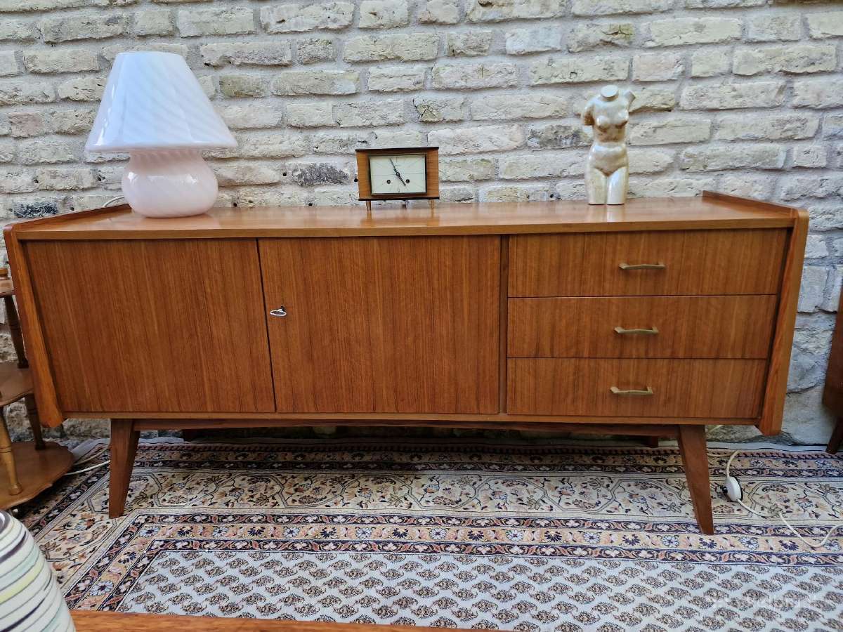 Vintažinis mid century Murano stalo lempa - nuotraukos Nr. 37