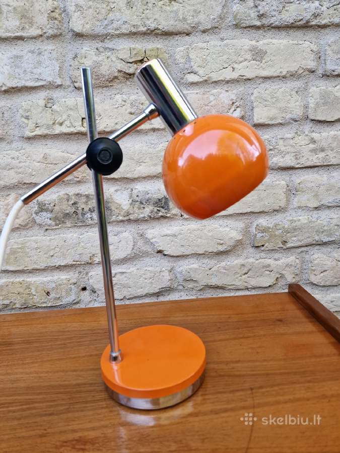 Vintažinė mid century stalo lempa