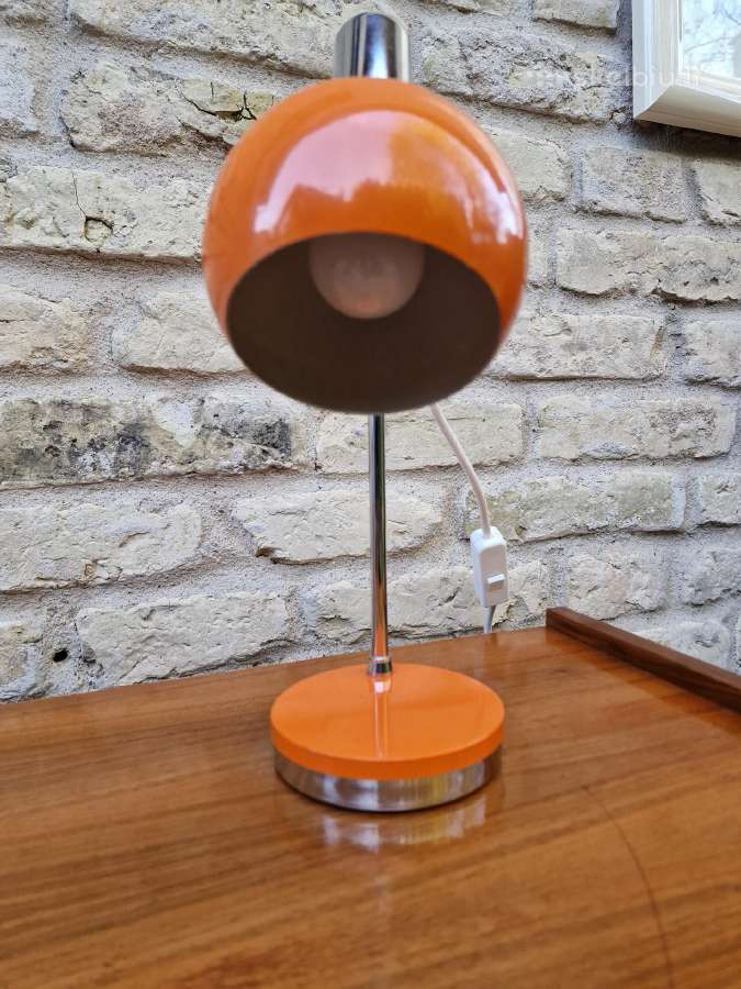 Vintažinė mid century stalo lempa - nuotraukos Nr. 5