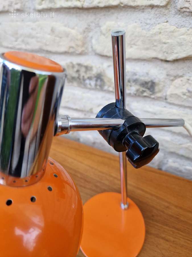 Vintažinė mid century stalo lempa - nuotraukos Nr. 7
