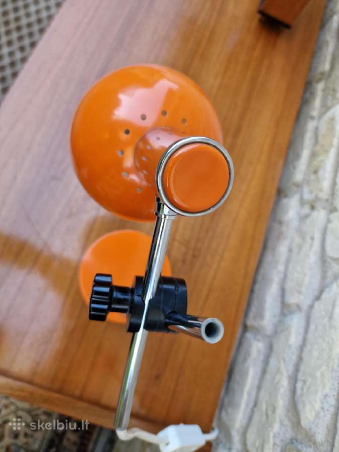 Vintažinė mid century stalo lempa - nuotraukos Nr. 11